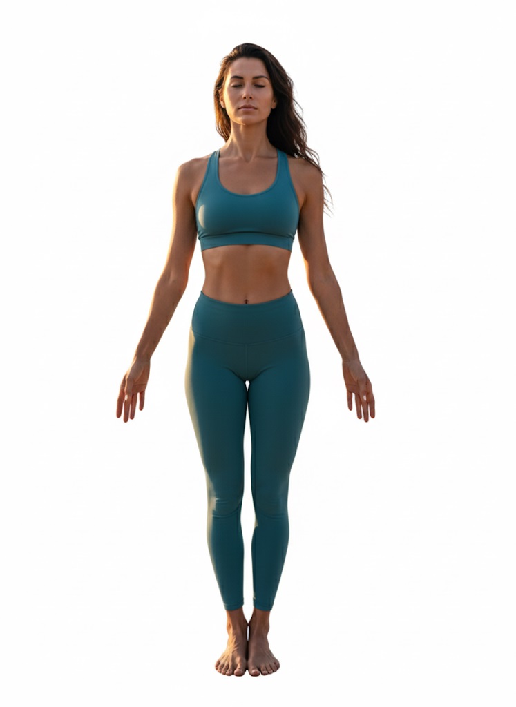 ヨガのポーズ・ターダーサナ（山のポーズ）